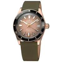 Ceas de mână unisex Edox 80131-37RNC-VDBEI Mecanic / 38 mm