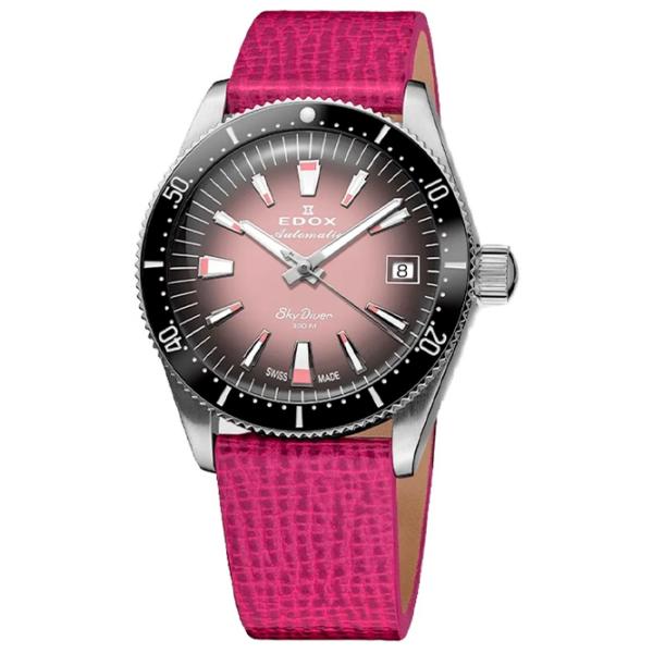 Ceas de mână unisex Edox 80131-3NC-NDRO Mecanic / 38 mm photo 2