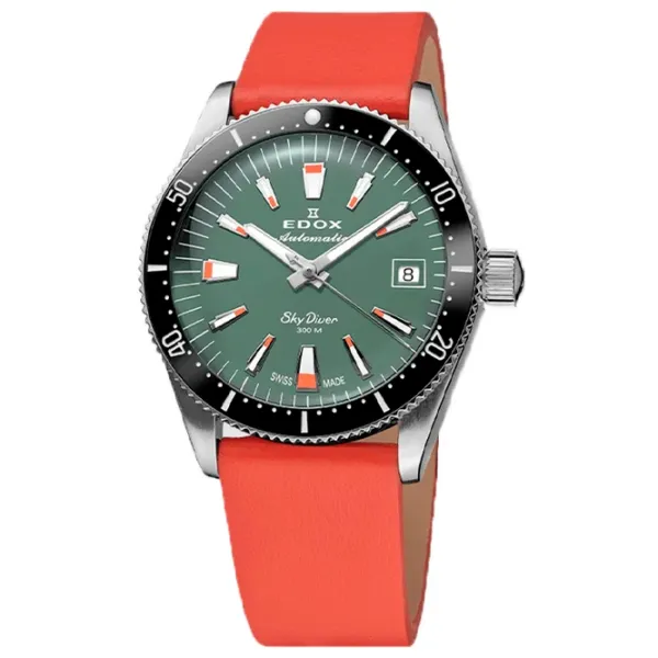 Ceas de mână unisex Edox 80131-3NC-VI Mecanic / 38 mm photo 3 Ceas de mână unisex Edox 80131-3NC-VI Mecanic / 38 mm photo 3