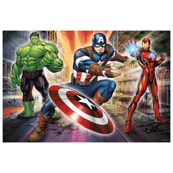 Puzzle Trefl In the world of Avengers 3+/ Количество деталей: 24 photo 2 Puzzle Trefl In the world of Avengers 3+/ Количество деталей: 24 photo 2