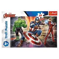 Puzzle Trefl In the world of Avengers 3+/ Numărul de piese: 24 photo 3
