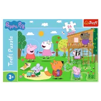 Puzzle Trefl Fun in the grass 3+/ Numărul de piese: 24 photo 2