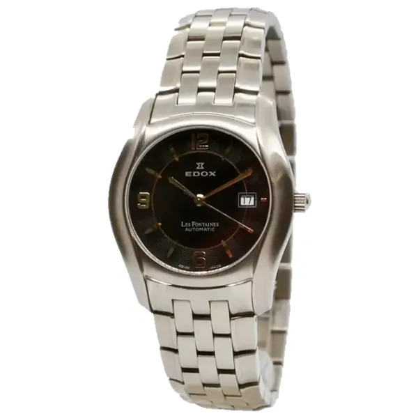 Ceas de mână pentru bărbați Edox 82003-3B-NIN Mecanic / 37 mm photo 1