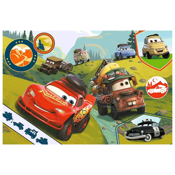 Puzzle Trefl Happy cars 3+/ Количество деталей: 24 photo 2