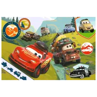 Puzzle Trefl Happy cars 3+/ Numărul de piese: 24 photo 2