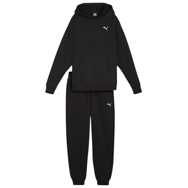 Спортивный костюм для женщин Puma Loungewear Tracksuit Fl Черный / Демисезон photo 1 Спортивный костюм для женщин Puma Loungewear Tracksuit Fl Черный / Демисезон photo 1