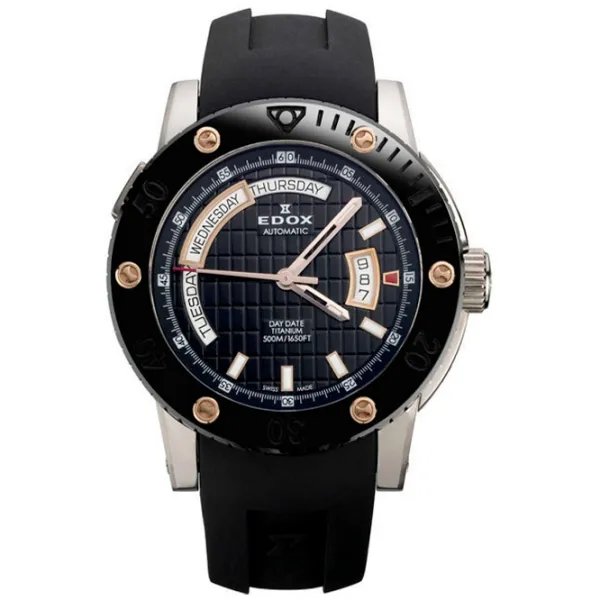 Наручные часы для мужчин Edox 83005-TINR-NIR Механический / 45 мм photo 1