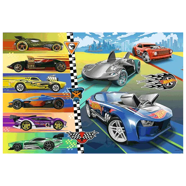 Puzzle Trefl Fast Hot Wheels 4+/ Количество деталей: 24 photo 2 Puzzle Trefl Fast Hot Wheels 4+/ Количество деталей: 24 photo 2