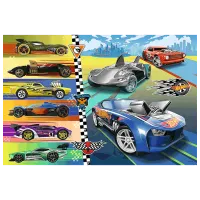 Puzzle Trefl Fast Hot Wheels 4+/ Numărul de piese: 24 photo 2