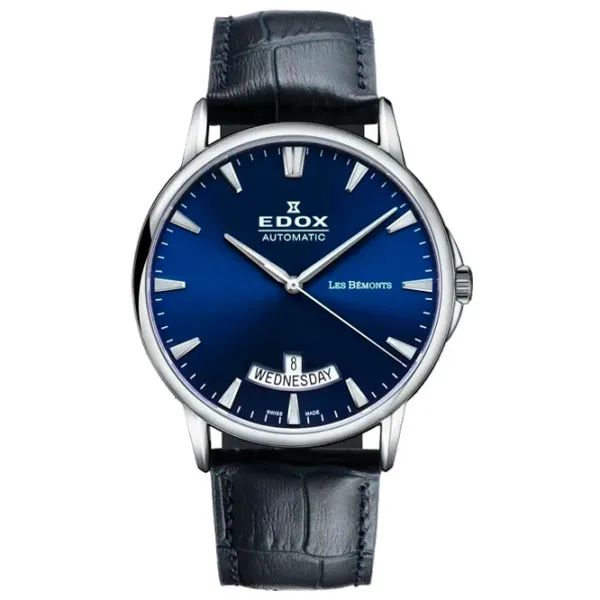 Ceas de mână pentru bărbați Edox 83015-3-BUIN Mecanic / 42 mm photo 1 Ceas de mână pentru bărbați Edox 83015-3-BUIN Mecanic / 42 mm photo 1