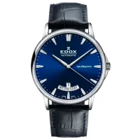 Ceas de mână pentru bărbați Edox 83015-3-BUIN Mecanic / 42 mm