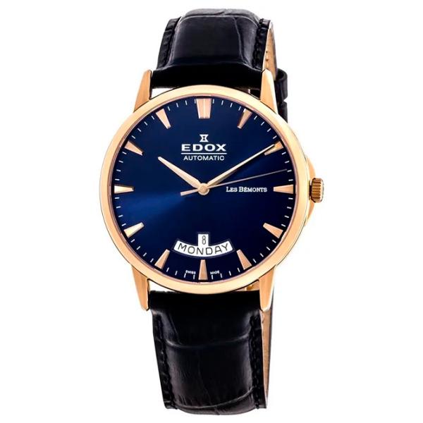 Ceas de mână pentru bărbați Edox 83015-37R-BUIR Mecanic / 42 mm photo 1