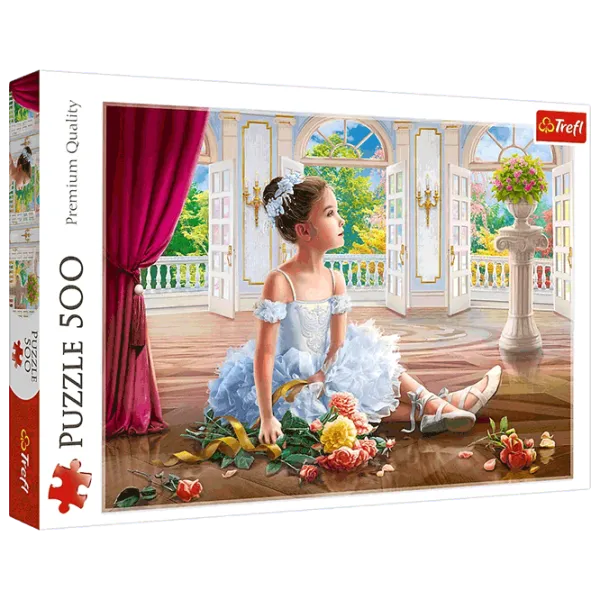 Puzzle Trefl Little ballerina 10+/ Количество деталей: 500 photo 1 Puzzle Trefl Little ballerina 10+/ Количество деталей: 500 photo 1