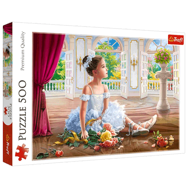 Puzzle Trefl Little ballerina 10+/ Количество деталей: 500 photo 1 Puzzle Trefl Little ballerina 10+/ Количество деталей: 500 photo 1