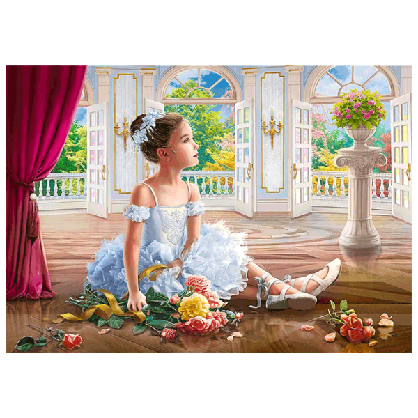 Puzzle Trefl Little ballerina 10+/ Количество деталей: 500 photo 2 Puzzle Trefl Little ballerina 10+/ Количество деталей: 500 photo 2