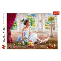 Puzzle Trefl Little ballerina 10+/ Numărul de piese: 500 photo 3