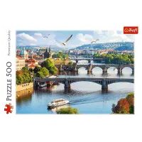 Puzzle Trefl Prague, Czech Republic 10+/ Количество деталей: 500