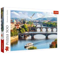 Puzzle Trefl Prague, Czech Republic 10+/ Numărul de piese: 500 photo 2