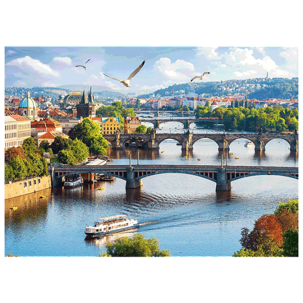 Puzzle Trefl Prague, Czech Republic 10+/ Количество деталей: 500 photo 3