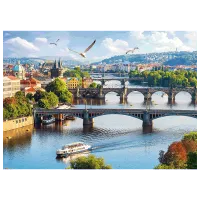 Puzzle Trefl Prague, Czech Republic 10+/ Numărul de piese: 500 photo 3