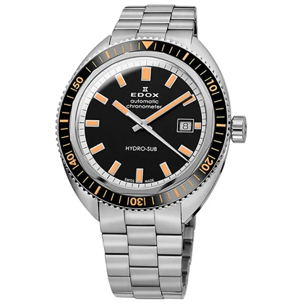 Ceas de mână pentru bărbați Edox 80128-3NBM-NIB Mecanic / 42 mm photo 1 Ceas de mână pentru bărbați Edox 80128-3NBM-NIB Mecanic / 42 mm photo 1