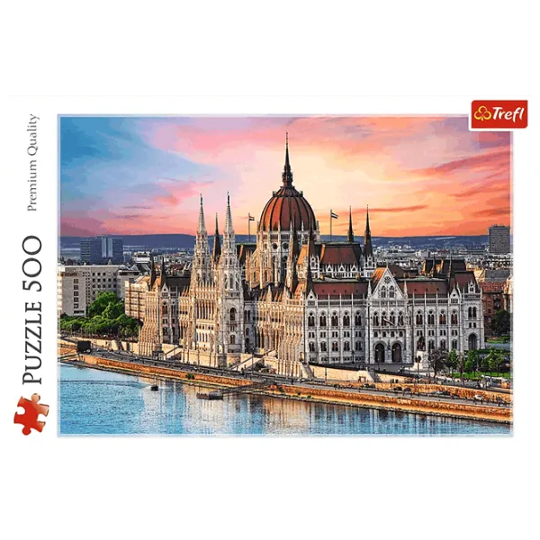 Puzzle Trefl Budapest, Hungary 9+/ Numărul de piese: 500 photo 3