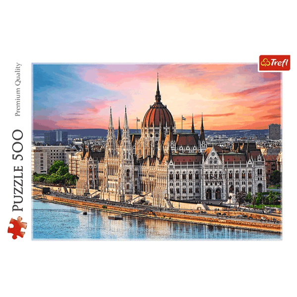 Puzzle Trefl Budapest, Hungary 9+/ Numărul de piese: 500 photo 3