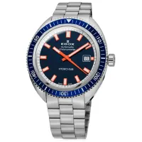 Ceas de mână pentru bărbați Edox 80128-3BUM-BUIO Mecanic / 42 mm