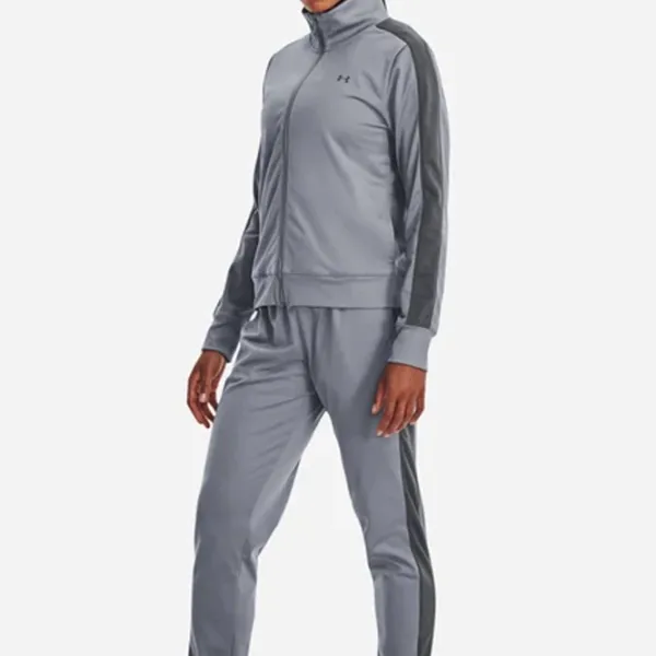 Costum sportiv pentru femei Under Armour 1365147-035 Cloud Grey / Demisezon photo 4