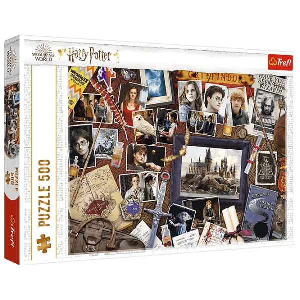 Puzzle Trefl Hogwart Memories 10+/ Количество деталей: 500 photo 1 Puzzle Trefl Hogwart Memories 10+/ Количество деталей: 500 photo 1
