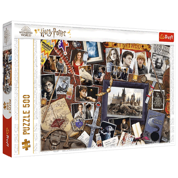 Puzzle Trefl Hogwart Memories 10+/ Количество деталей: 500 photo 1 Puzzle Trefl Hogwart Memories 10+/ Количество деталей: 500 photo 1