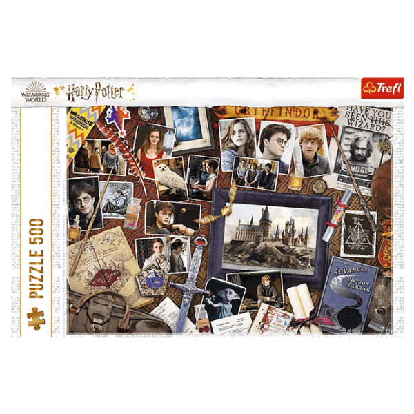 Puzzle Trefl Hogwart Memories 10+/ Количество деталей: 500 photo 3 Puzzle Trefl Hogwart Memories 10+/ Количество деталей: 500 photo 3