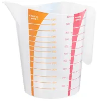 Стакан мерный Aleana 169062  1л / Пластик