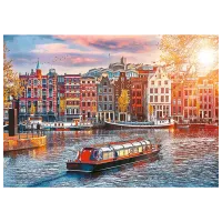 Puzzle Trefl Amsterdam, Netherlands 9+/ Numărul de piese: 500 photo 2