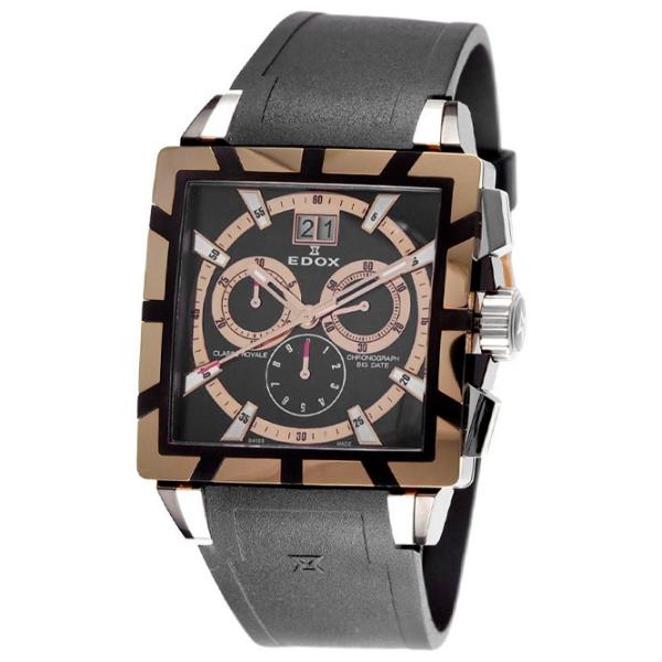 Ceas de mână pentru bărbați Edox 10013-357RN-NIR Cuarț / 40 mm photo 1 Ceas de mână pentru bărbați Edox 10013-357RN-NIR Cuarț / 40 mm photo 1