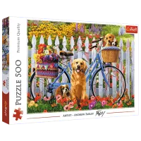 Puzzle Trefl Puppies Adventure 9+/ Numărul de piese: 500