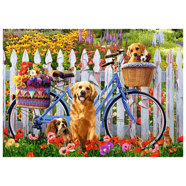 Puzzle Trefl Puppies Adventure 9+/ Количество деталей: 500 photo 2