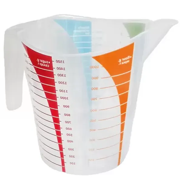 Pahar gradat Aleana 169063  1.5l / Plastic photo 1