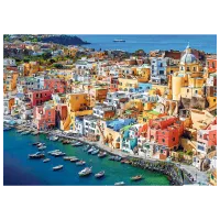 Puzzle Trefl Procida, Campania, Italy 10+/ Numărul de piese: 500 photo 2