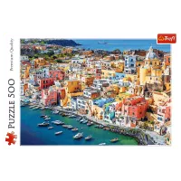 Puzzle Trefl Procida, Campania, Italy 10+/ Numărul de piese: 500 photo 3