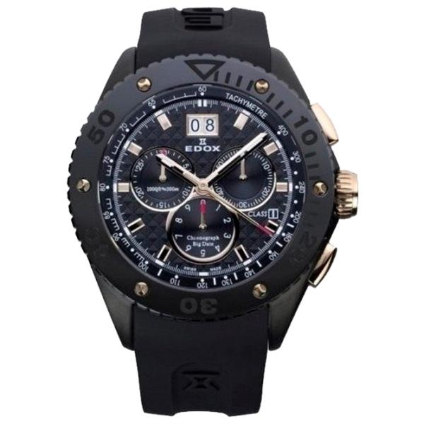 Ceas de mână pentru bărbați Edox 10016-357RN-NIR2 Cuarț / 45 mm photo 2 Ceas de mână pentru bărbați Edox 10016-357RN-NIR2 Cuarț / 45 mm photo 2
