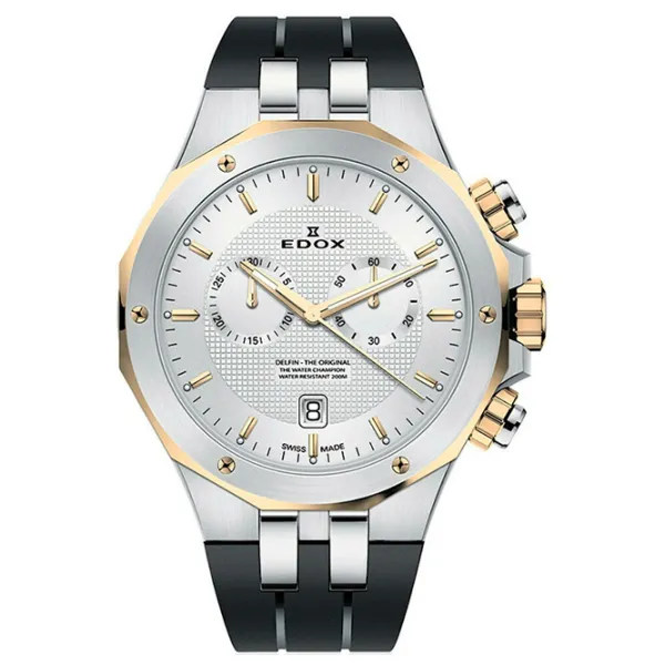 Ceas de mână pentru bărbați Edox 10110-357JCA-AID Cuarț / 43 mm photo 1 Ceas de mână pentru bărbați Edox 10110-357JCA-AID Cuarț / 43 mm photo 1