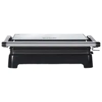 Электрогриль Gorenje SM701SB / 700 Вт / Нержавеющая сталь Черный photo 2