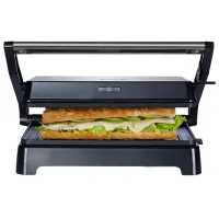 Электрогриль Gorenje SM701SB / 700 Вт / Нержавеющая сталь Черный photo 5