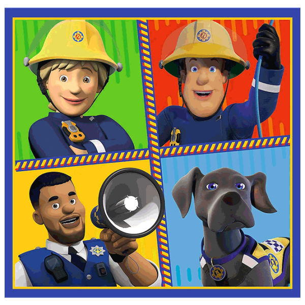 Puzzle Trefl Fireman Sam' day 3+/ Numărul de piese: 106 photo 3 Puzzle Trefl Fireman Sam' day 3+/ Numărul de piese: 106 photo 3