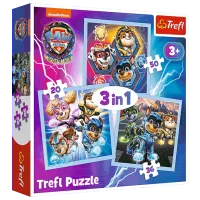 Puzzle Trefl Mighty Pups Power 3+/ Numărul de piese: 106