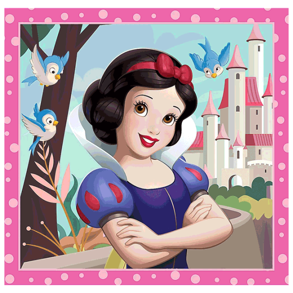 Puzzle Trefl Beautiful flowers 3+/ Numărul de piese: 106 photo 2