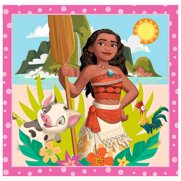 Puzzle Trefl Beautiful flowers 3+/ Numărul de piese: 106 photo 5