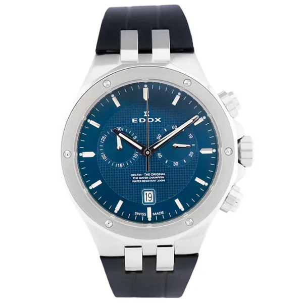 Ceas de mână pentru bărbați Edox 10110-3CA-BUIN Cuarț / 43 mm photo 1