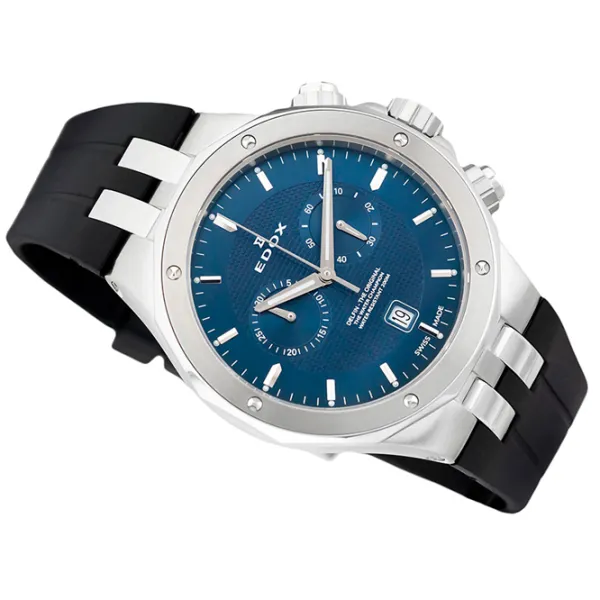 Ceas de mână pentru bărbați Edox 10110-3CA-BUIN Cuarț / 43 mm photo 2